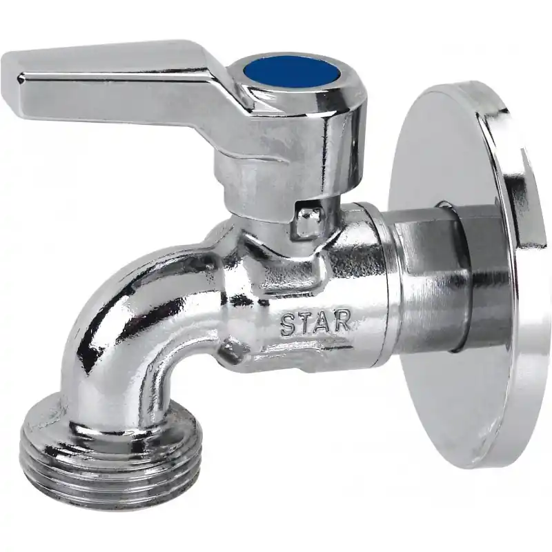 EFFEBI Star 1720 Rubinetto Lavatrice Ø1/2" Pn40 Cromato - 1720C404