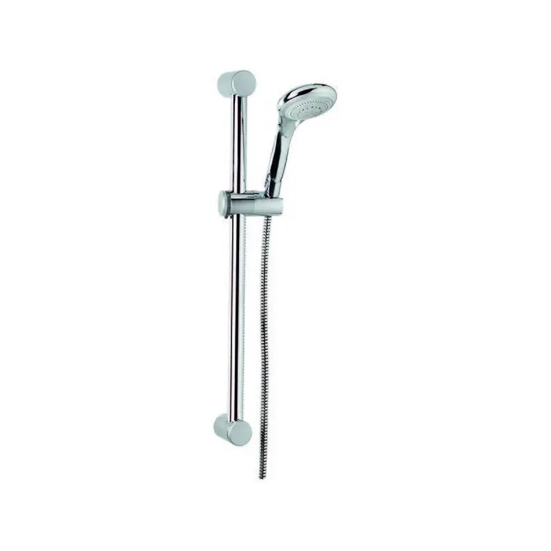 Saliscendi Asta Doccia Pluvio In Ottone, Completamente, Finitura Cromo, Asta da 60cm - BNASTCAS070002