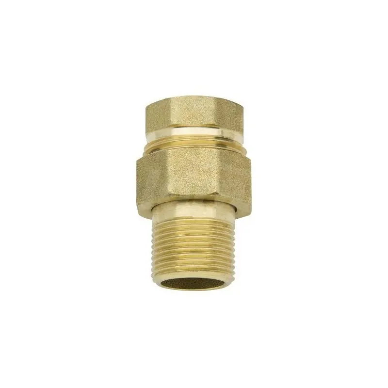 RBM 6 Bocchettone Diritto Ø1.1/2"Mf Ottone Nichelato Con O-Ring - 00060810