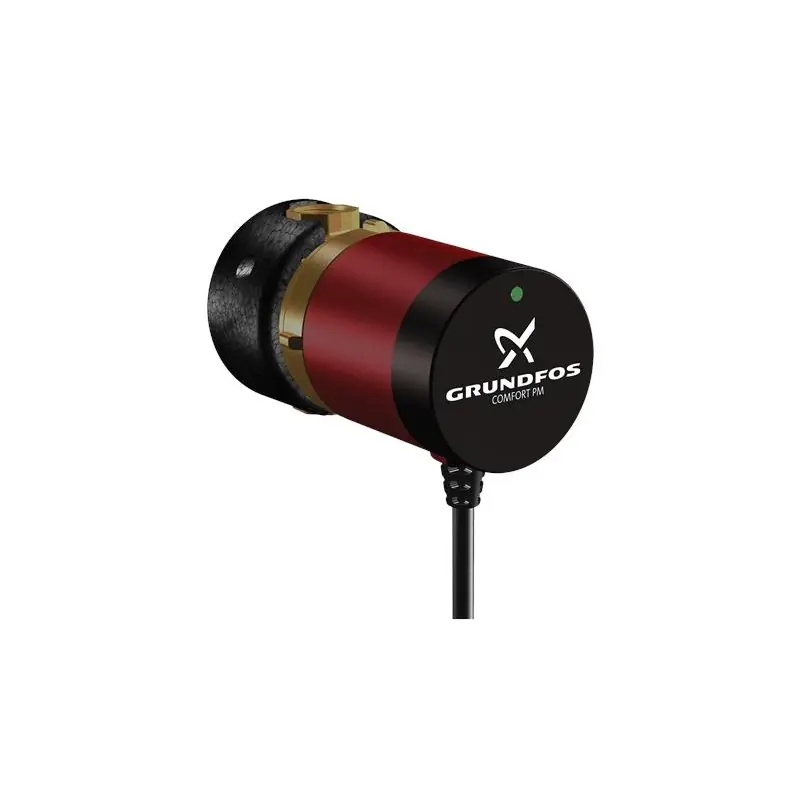 GRUNDFOS COMFORT 15-14 B, Pompa Ricircolo Acqua Calda, Ottone, Portata 0.6 metri cubi/h, Prevalenza 1.4m, IP42, Classe F - 97916771