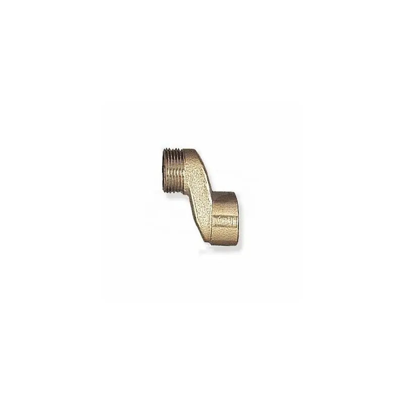 Eccentrico MF 1/2X1/2X20 ottone sabbiato nichelato 648000OS1/2"X2