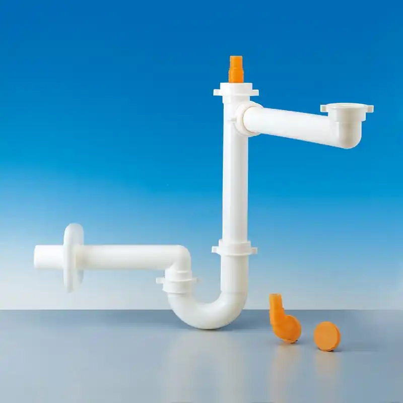 Spazio 1/35 sifone salvaspazio + scarico Pp ø40 bianco 9.1279.09