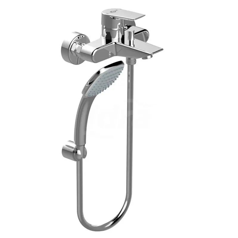 IDEAL STANDARD Ceramix Miscelatore Monocomando Esterno Vasca/Doccia Con Set Doccetta Cromo - A6547AA