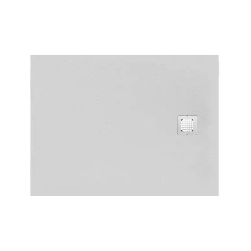 ULTRA FLAT S piatto doccia rettangolare L.120 P.70 cm ultrasottile, colore bianco finitura opaco effetto pietra K8221FR