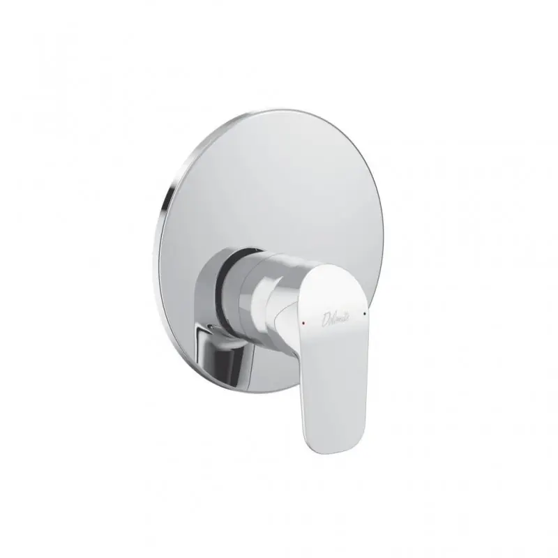 IDEAL STANDARD Base Miscelatore Rubinetto Monocomando per Incasso Doccia - Senza Set Doccia, Finitura Cromo, Compatibile con Diversi Modelli - A6757AA