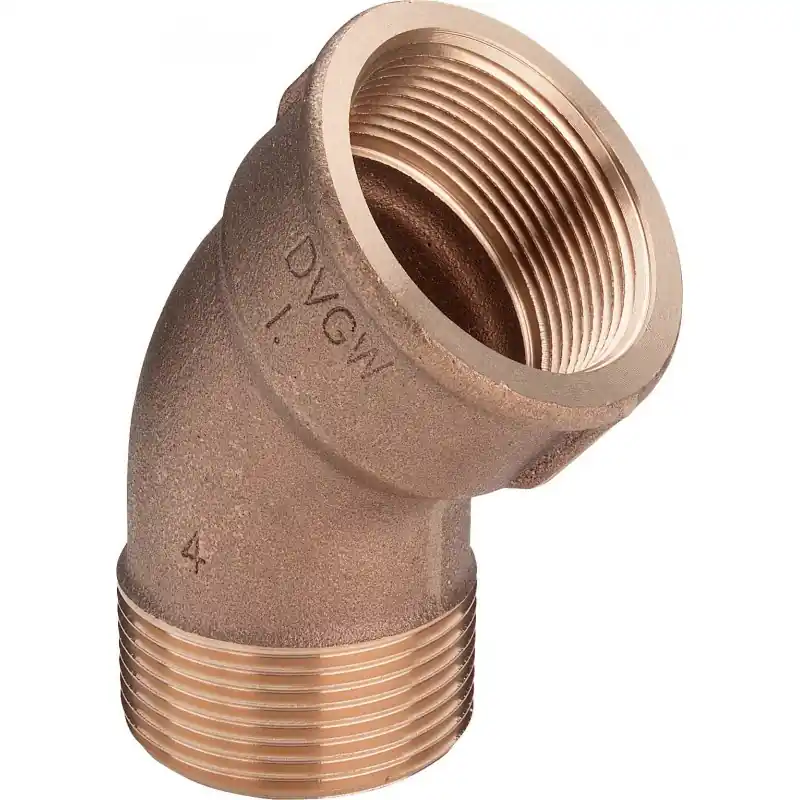 VIEGA 3121 Curva 45° Ø3/4"Maschio Femmina Bronzo - 264185