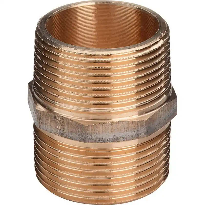 VIEGA 3280 Raccordo Nipple Ø1.1/4"Maschio/Maschio Bronzo Lucido - 269135