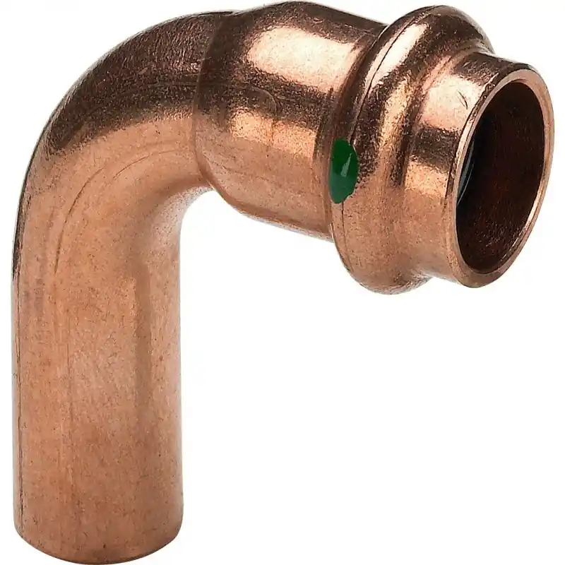 VIEGA 2416.1 Curva 90° Maschio/Femmina Ø28 In Rame A Pressare - 291686