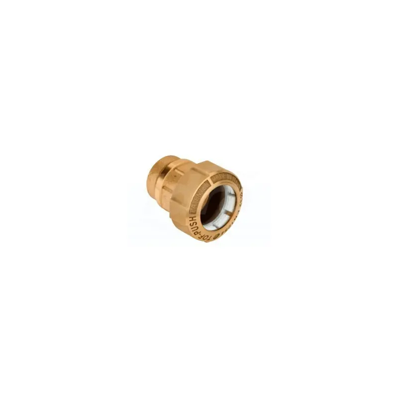 EFFEBI Tof/F Rd Raccordo Diritto Ridotto Femmina Ottone Ø32X3/4" Femmina Per Polietilene - 01020605P