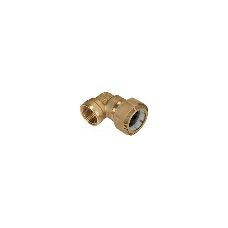 EFFEBI Tof/G F Gomito 90° Femmina Ottone Ø63X2" Femmina Per Polietilene - 01070009P