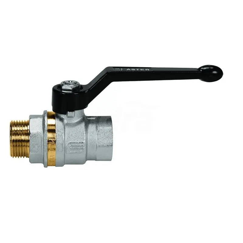 EFFEBI Aster 0802 Valvola Sfera Ø2" Maschio/Femmina Con Leva Alluminio - 0802N409