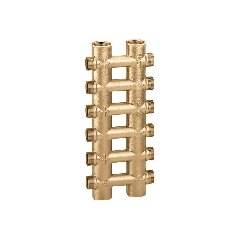CALEFFI 356 Collettore Complanare Monoblocco Diam.3/4" 2+2 Derivazioni - 356502