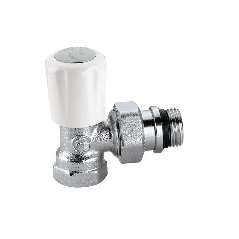 CALEFFI 401 Valvola Squadra Termostatizzabile Cromo Ø1" Per Ferro - 401603
