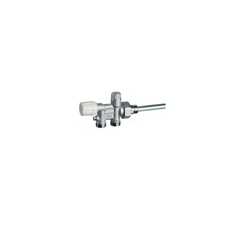 FAR 1438 Valvola Mono-Bitubo Termostatizzabile Cromata Ø3/4" Rame - 1438 34