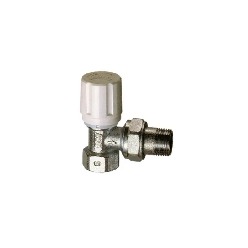 FAR 1620 Valvola Termostatizzabile A Squadra Cromata Ø3/8" Attacco Ferro Con Codolo - 1620 38