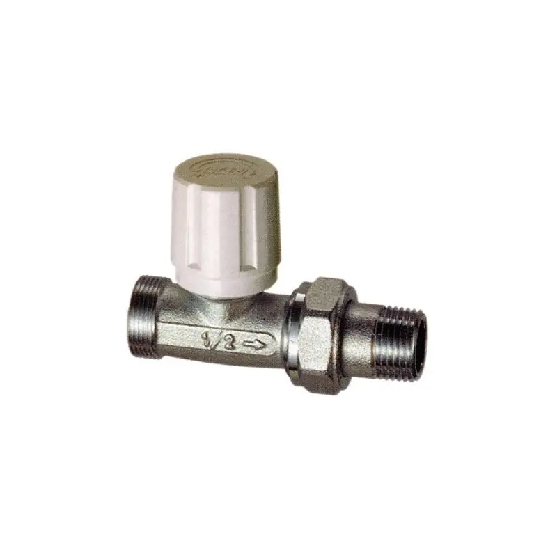FAR 1630 Valvola Termostatizzabile Diritta Cromata Ø1/2" Attacco Rame - 1630 12