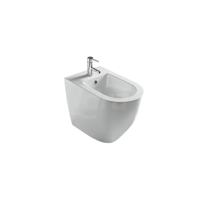 GALASSIA Dream Bidet Sospeso Monoforo, Fissaggi Nascosti, Ceramica, Bianco Lucido - 7311
