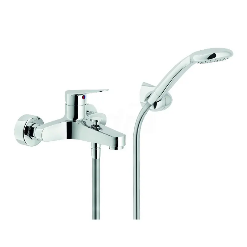 NOBILI BLUES Miscelatore Rubinetto Monocomando Esterno Vasca/Doccia Con Deviatore, Finitura Cromo BS101110CR