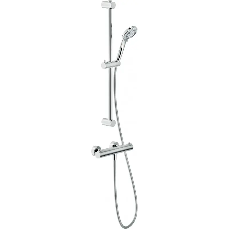 NOBILI Shower Kit Termostatico SKY Con Saliscendi, Finitura Cromo WESK030/SYCR