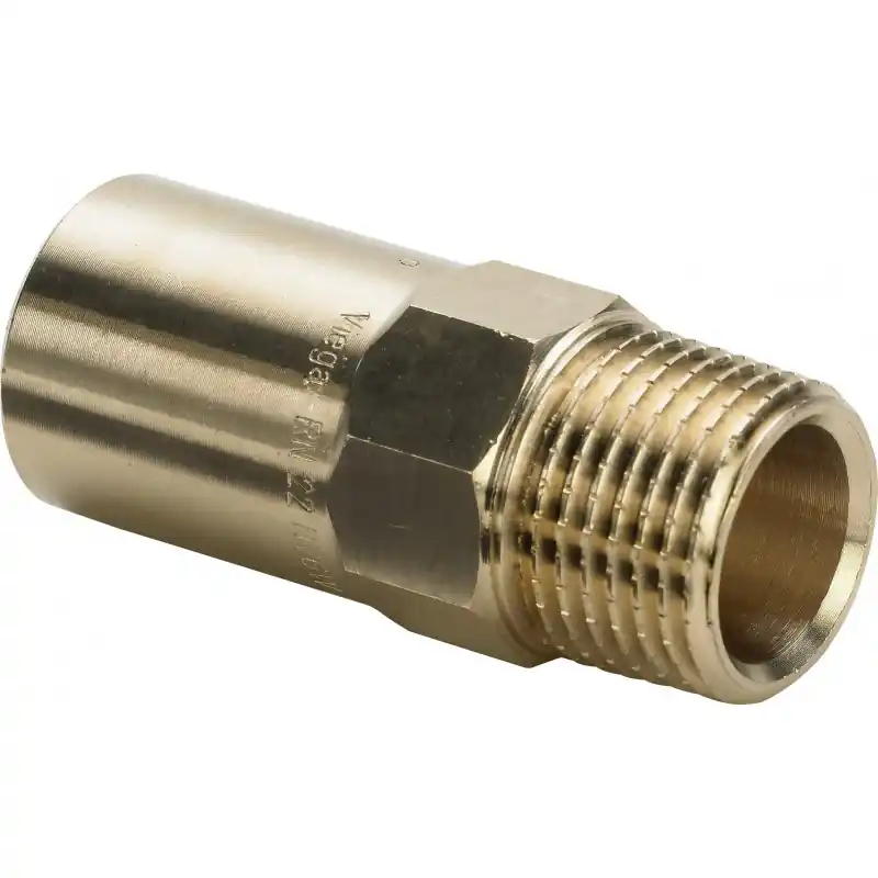 VIEGA 2211.1 Nipple Fr Ø28X1"Maschio In Bronzo A Pressare - 122034