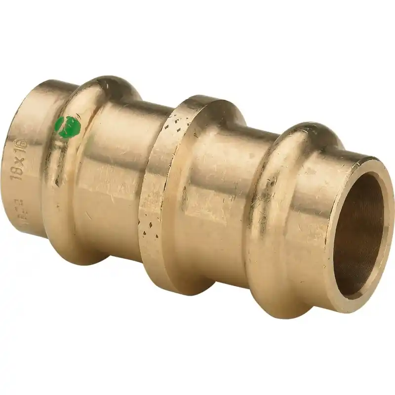 VIEGA 2215.2Nc Riduzione Femmina/Femmina Ø18X16 In Bronzo A Pressare - 363444