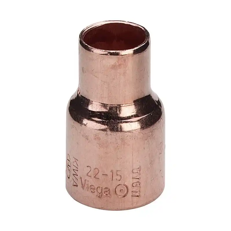 VIEGA 95240 Riduzione Femmina/Femmina Ø22X16 In Rame A Saldare - 464363