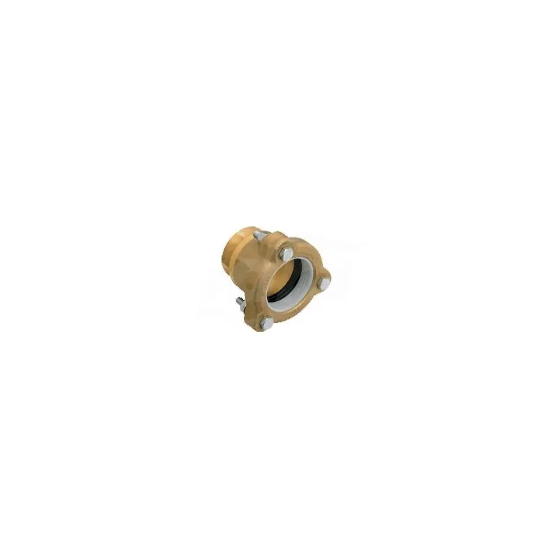 EFFEBI Tof/M Raccordo Diritto Maschio Ottone Ø75X2.1/2" Maschio Per Polietilene - 01010010F