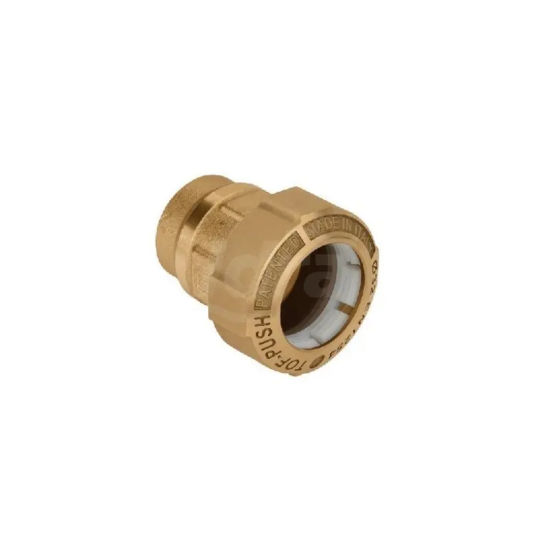 EFFEBI Tof/F Rd Raccordo Diritto Ridotto Femmina Ottone Ø40X1" Femmina Per Polietilene - 01020706P