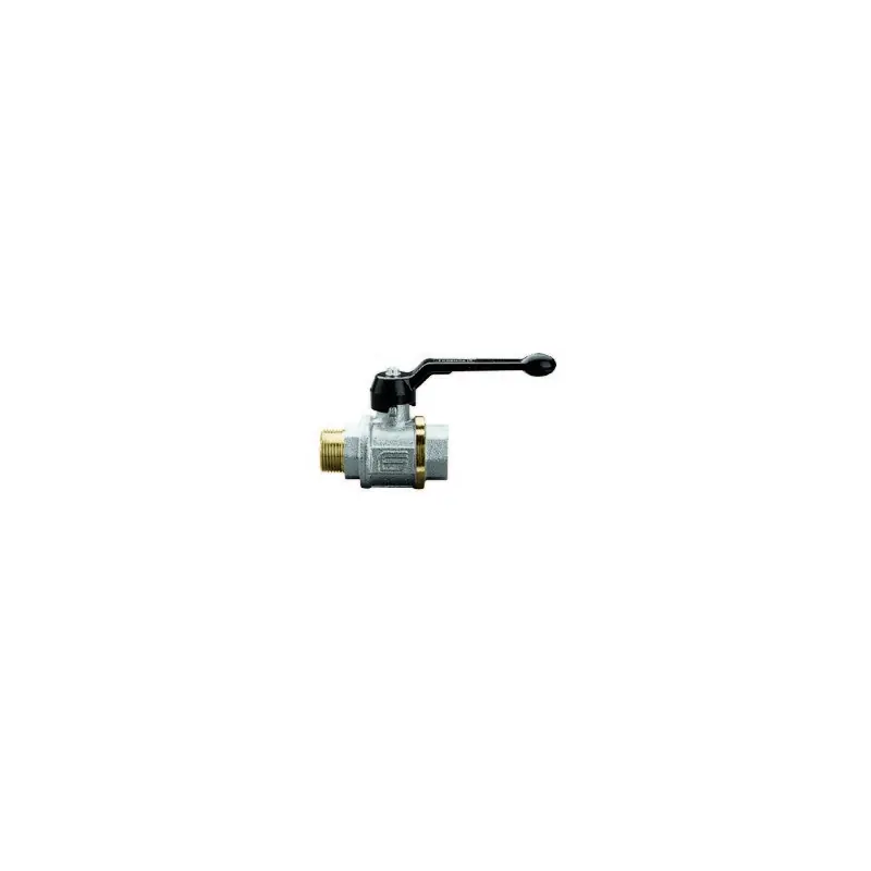 EFFEBI Kosmos 0302 Valvola Sfera Ø3/8" Maschio/Femmina Con Leva Alluminio - 0302N403