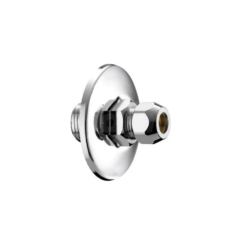 330 nipple ottone cromato ø3/8"m+dado ø10+ros. 0330C330CR