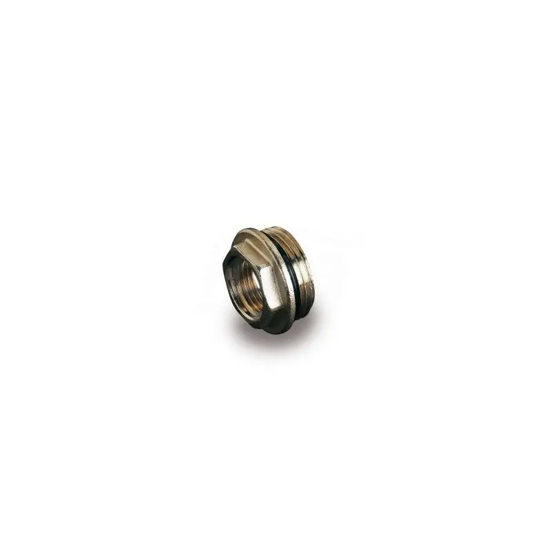 LUXOR Tc 462 Tappo Diam.1" Con Riduzione Diam.3/8" Con O-Ring Nichelato - 68559902N