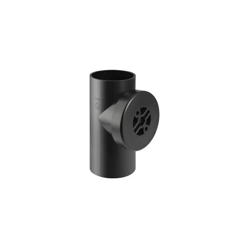 GEBERIT Ispezione 90° Pe-Hd Ø75 Con Tappo Chiusura A Saldare - 365.451.16.1