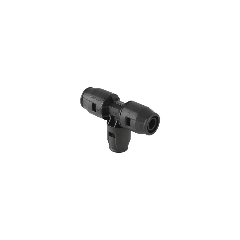 GEBERIT Pushfit Raccordo Tee Ridotto Intermedio Pvdf Ø20X16X16Mm - 651.314.00.1