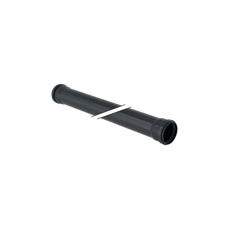 GEBERIT Tubo Silent-Pro Con 2Bicchieri Ø110 L.200Cm Polipropilene - 393.513.14.1