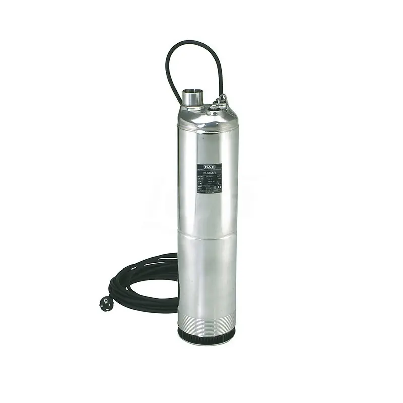 DAB PULSAR 30/50 M-A, Pompa Sommersa 5", Potenza 0.55 kW, Portata 7.2 metri cubi/h, Prevalenza 86m, Giranti e Diffusori in Termoplastico, Doppia Tenuta Meccanica, Cavo 20m - 104160000