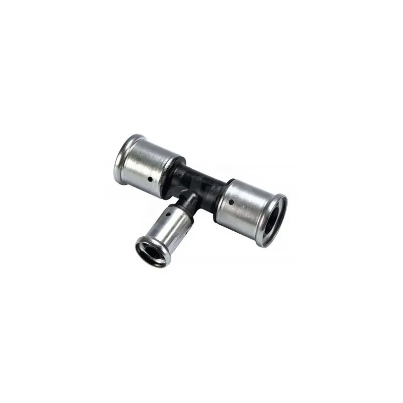 10PK RACCORDO TEE RID. ø40x26x40mm PVDF PRESS. 10PK402640
