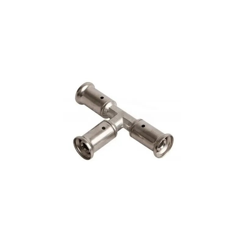 9P raccordo Tee intermedio ø32x32x32mm ottone press. 9P-323232