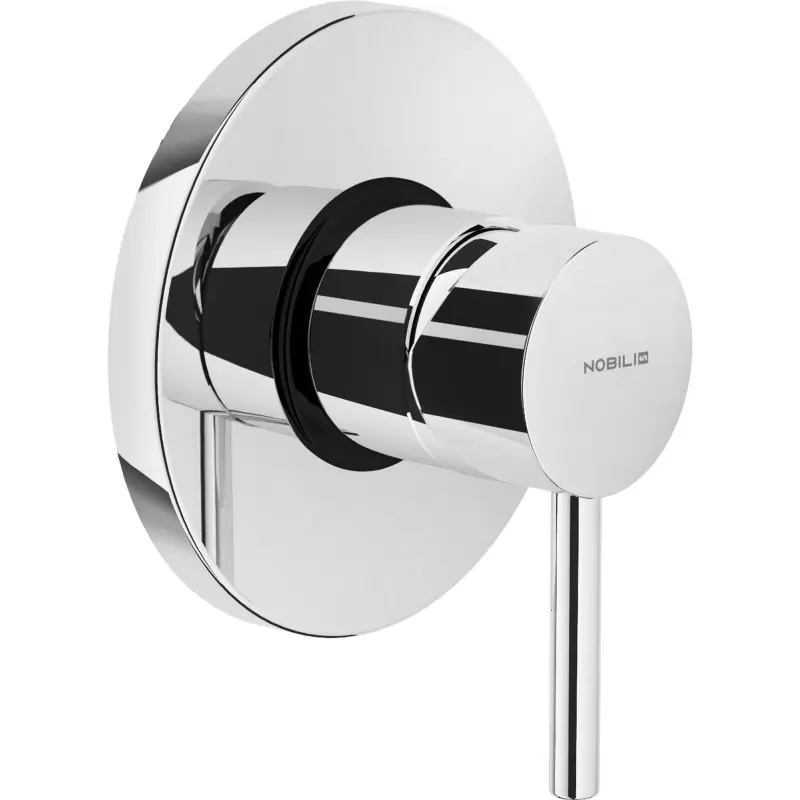 NOBILI ACQUERELLI Miscelatore Rubinetto Monocomando Incasso Doccia, Finitura Cromo AQ93108CR