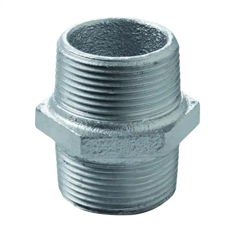 281 nipple dx/sx m/m ø1.1/4" ghisa zincata eo 28105006