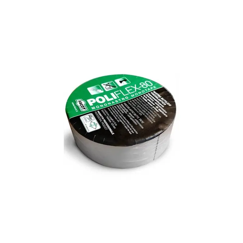 POLIFLEX-80 NASTRO ADES. BUTIL. H.50mmx9,15m POLIOTT0050