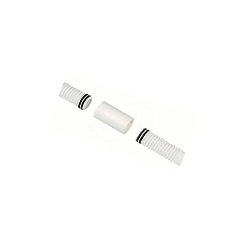 NICCONS Manicotto di Riparazione per Tubo di Scarico Condensa, DN 20mm, Completo di Guarnizioni - 9899-070-01
