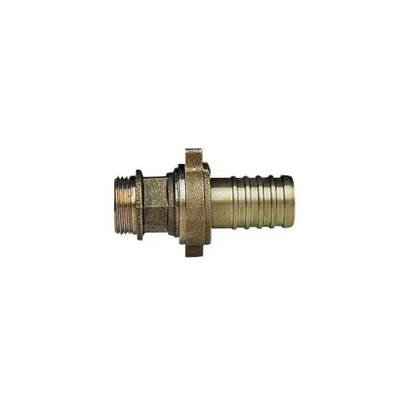 Raccordo diritto per pompa tipo excelsior, sabbiato. - 1/2" X 15 - BSPT E0166S67