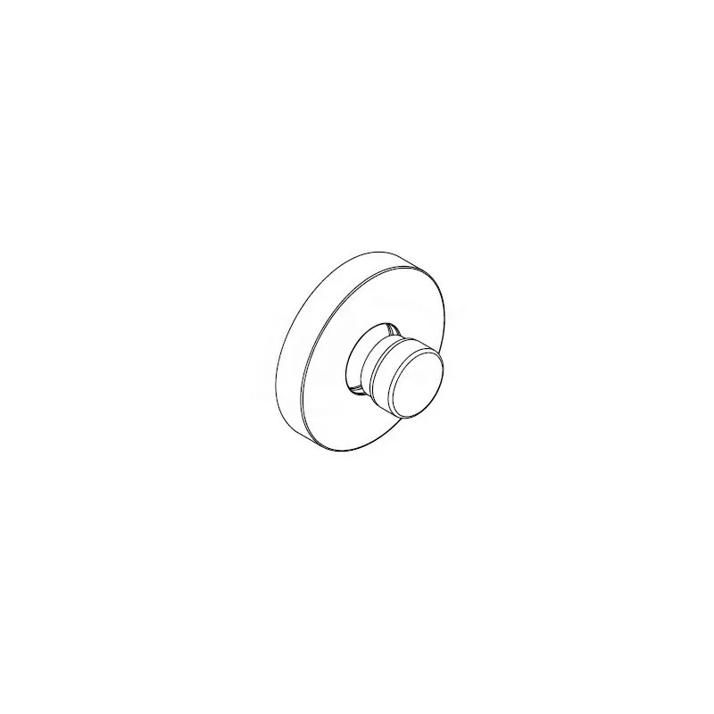 REHAU Kit Cappuccio Con Rosone Ø72mm - 12074101001