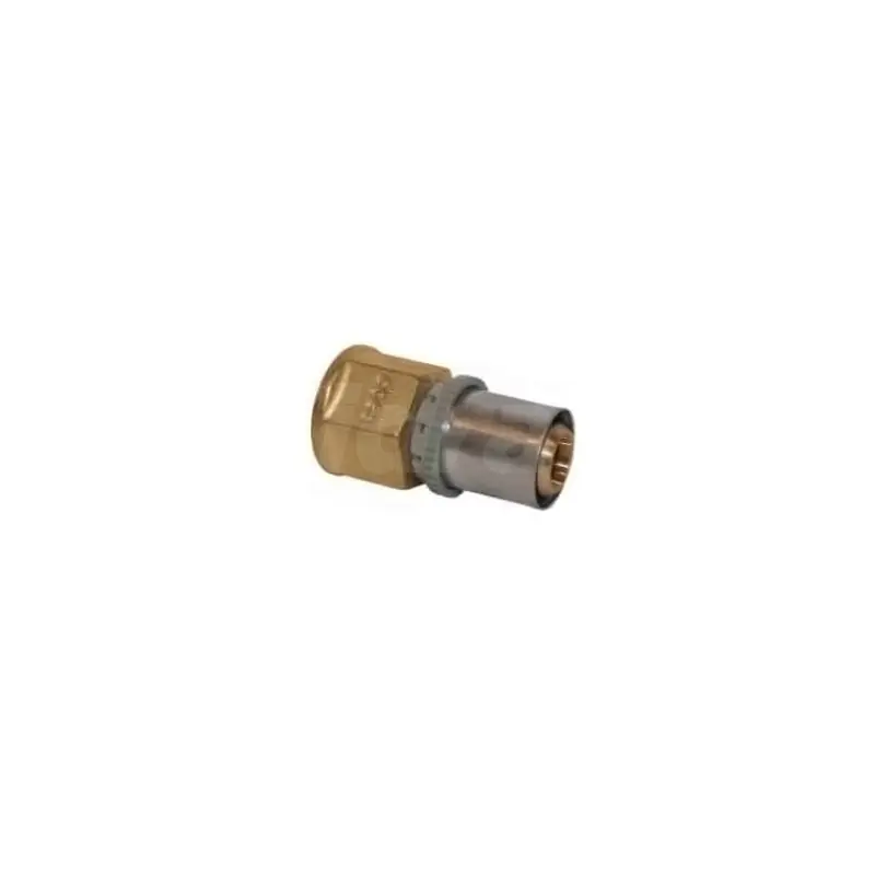 Raccordo diritto F. ø20/2,25x1/2"F press. per multistrato FK9PMF120MPE