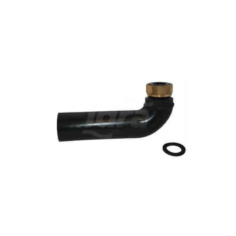 Raccordo curvo con dado girevole in ottone (fi lettato GAS) d. 40 1”1/4 NA1414