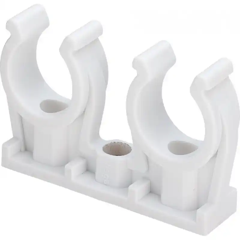 VIEGA 94826C2 Clip Doppia In Plastica Ø22mm - 100186