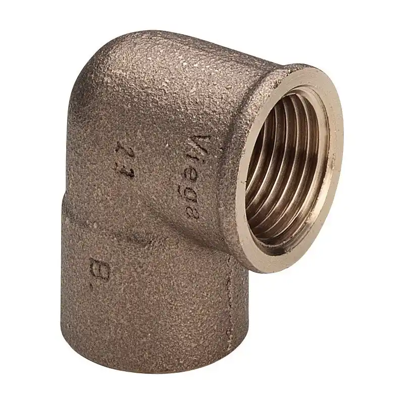 VIEGA 94090G Gomito 90° Fr Ø16X1/2"Femmina In Bronzo A Saldare - 467708