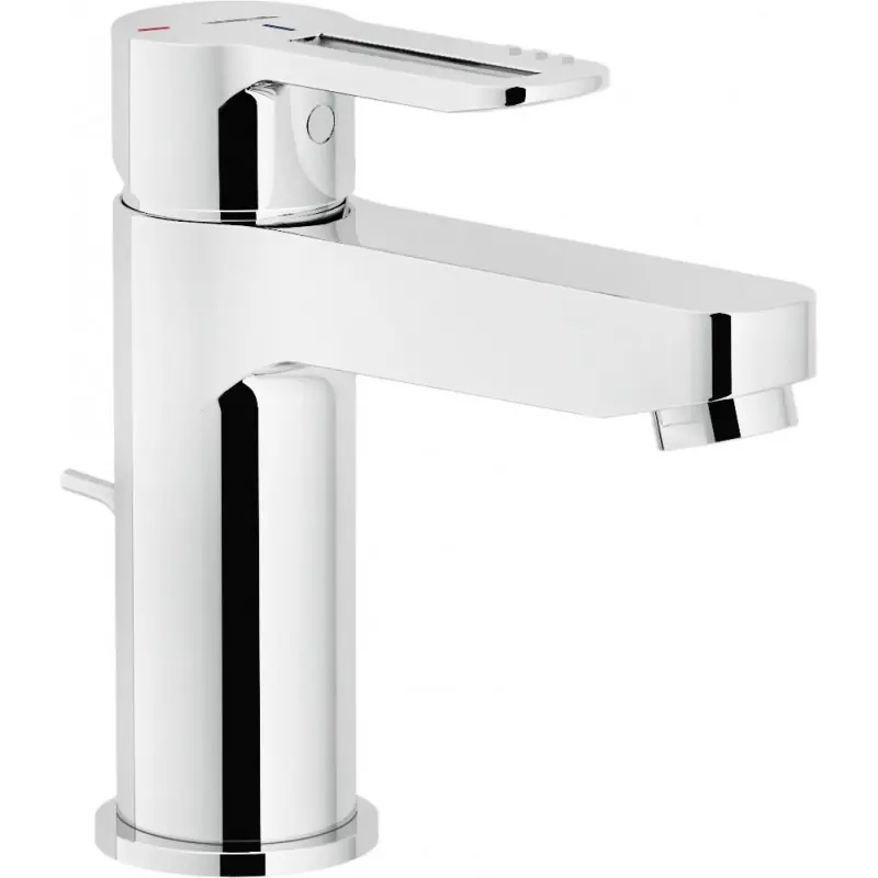 NOBILI NEW ROAD Miscelatore Rubinetto Monocomando Lavabo ECO Diam. 1.1/4, Finitura Cromo RDH0118/1CR