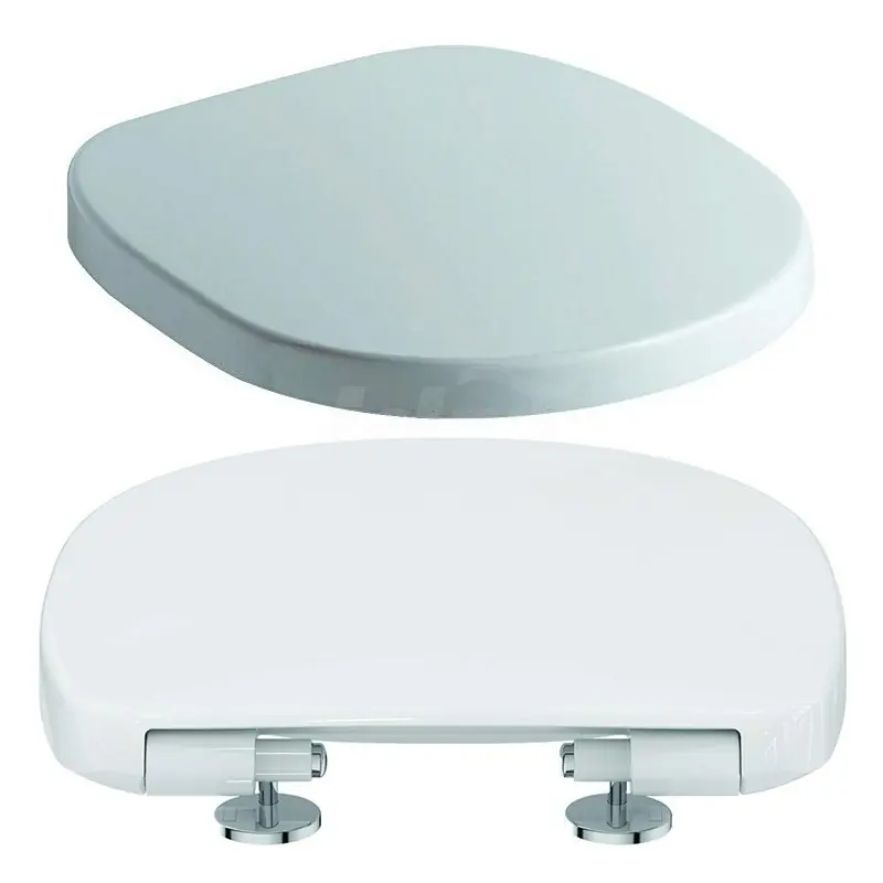 CONNECT sedile CHIUS. a chiusura rallentata bianco europa con cerniere inox E712701
