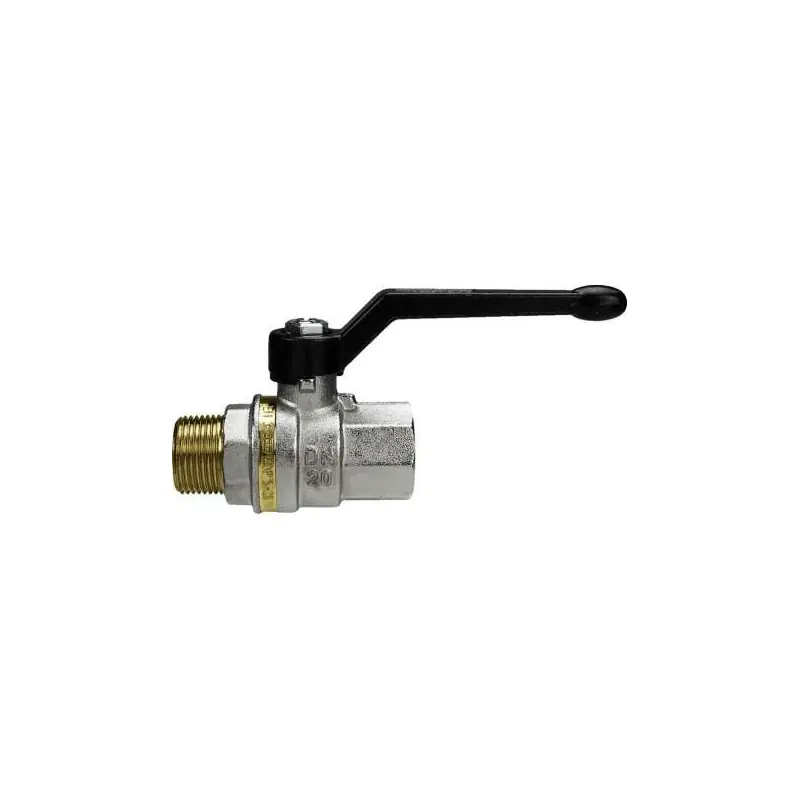EFFEBI Galaxy 0502 Valvola Sfera Ø1/2" Maschio/Femmina Con Leva Alluminio - 0502N264